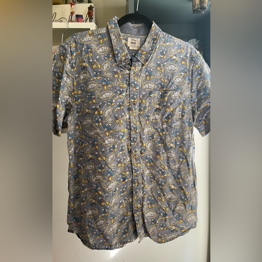 Vans X Donald Duck Disney Collab shirt